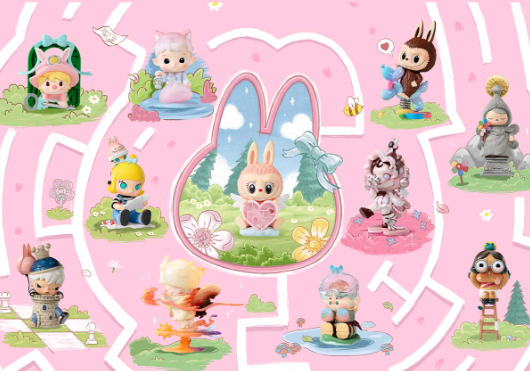 Pop Mart Labubu The Monsters Mokoko Series Pop Land