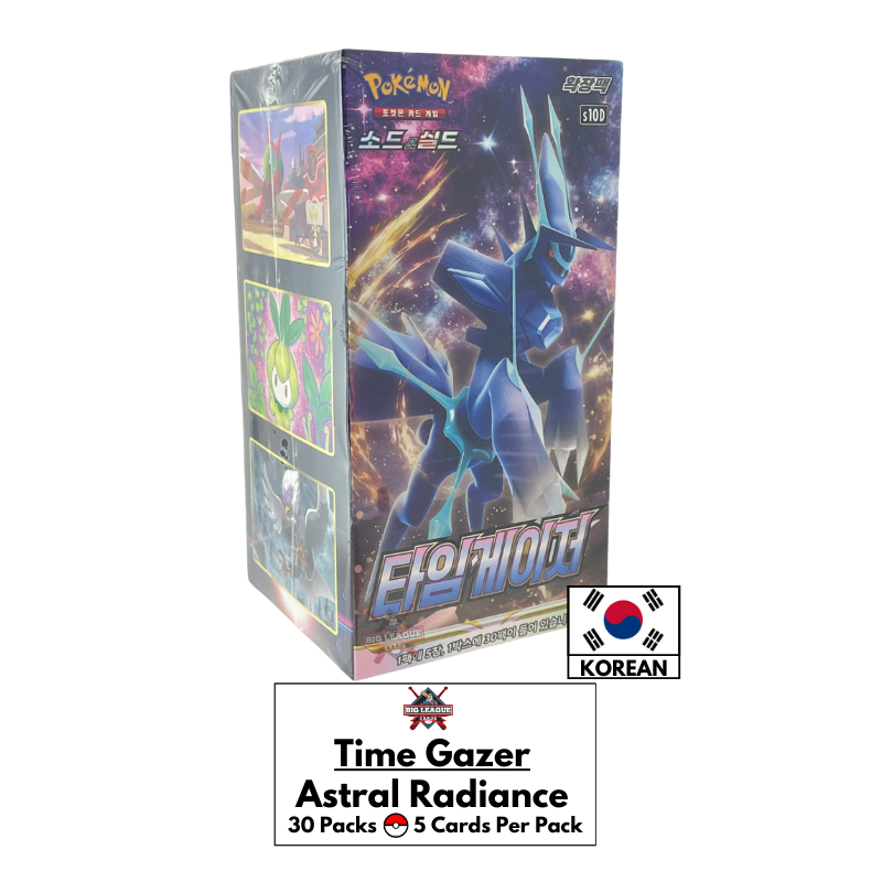 Pokemon S10D Time Gazer Korean Booster Box | Big League Cards